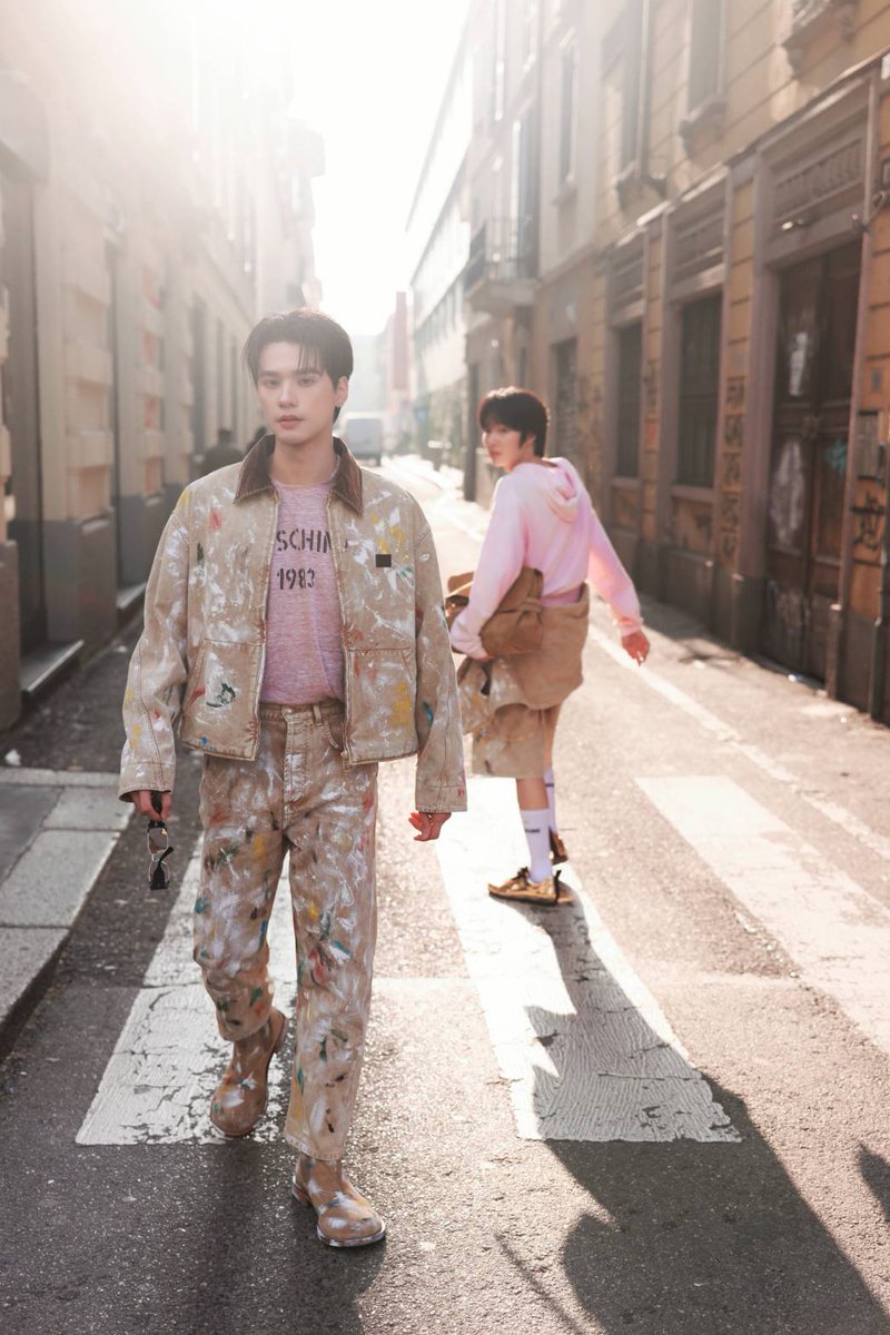 From the screen to the global fashion stage, <a href="/harit_keng/">Harit_keng (DuckMan 🦆)</a> and <a href="/nampingnapat/">Namping</a> are ready for the MOSCHINO MILAN FASHION WEEK 2026. ✨️

KENG NAMPING IN MFW26
#MOSCHINOXKENGNAMPING
<a href="/Moschino/">Moschino</a> #MoschinoFW26
#Moschino #MFW