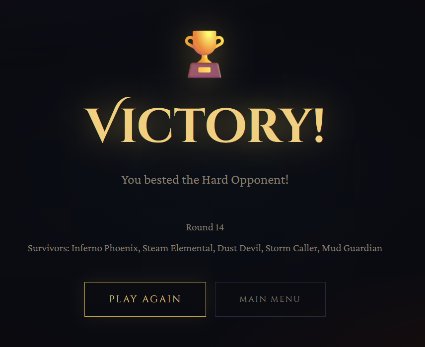 Elemental Beasts: Dice Duel tweet media