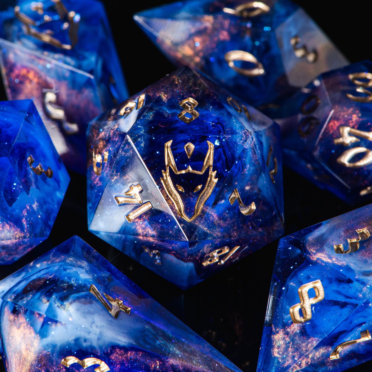 Are you "one set for every character" players, or is the dice collection officially out of control?😁

#dnddice #dnd
