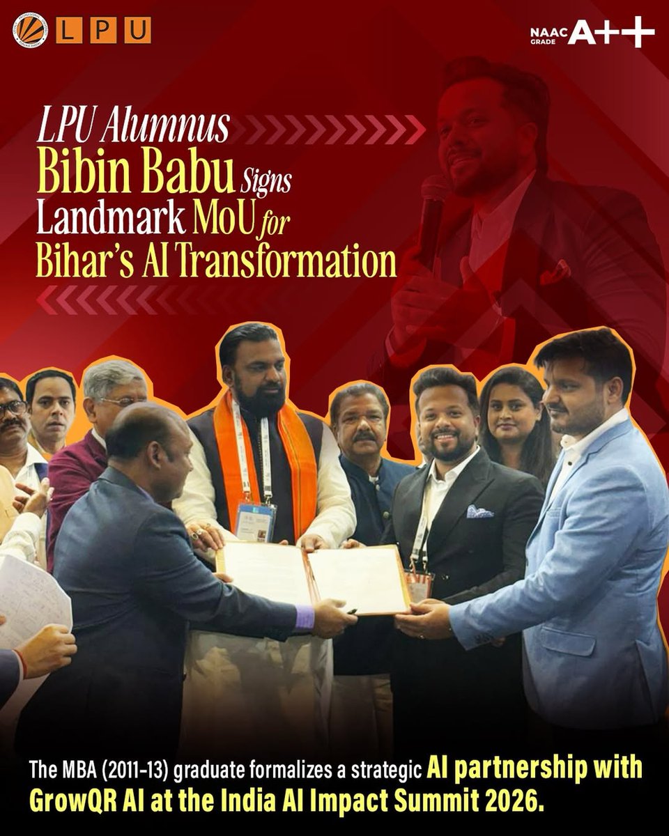 LPU Alumni Association tweet media
