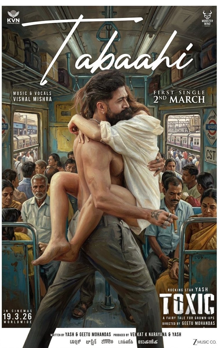 Real poster #Tabaahi is here....