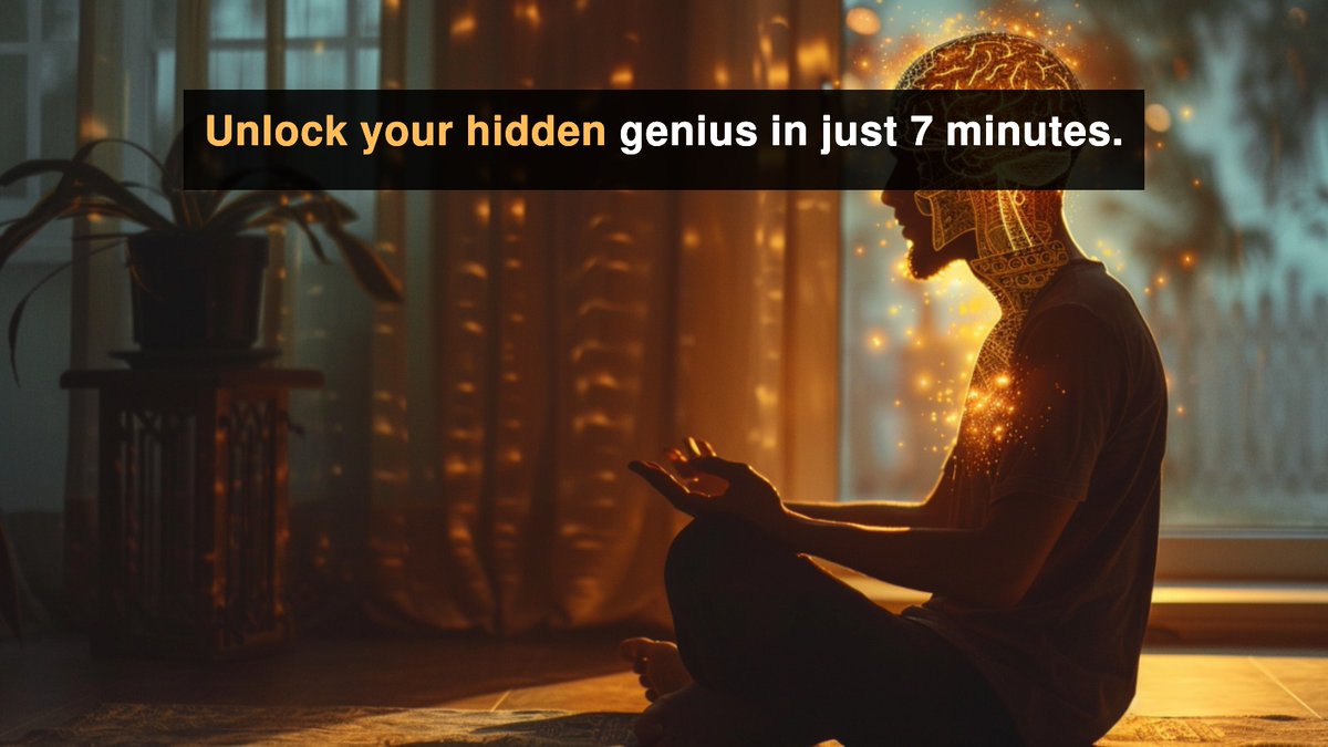 RossAtkinsJr's tweet photo. Unlock genius insights in just 7 minutes.
https://t.co/KaRiS4PHxn
#ThetaGeniusUnlock #BinauralBreakthroughs #CreativeMindShift https://t.co/JH8bQbQQXe