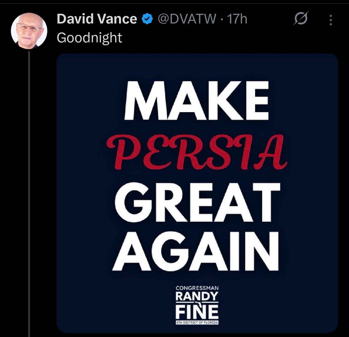 این پرشیا نامیدن ایران هم از اون دست حرکتهایی که بوی خوبی ازش نمیاد
خیلی باید مراقب باشیم و تو در مقابل این داستان رادیکالتر از همیشه

#پاينده_ایران_یکپارچه 
#جاویدشاه
#KingRezaPahlavi