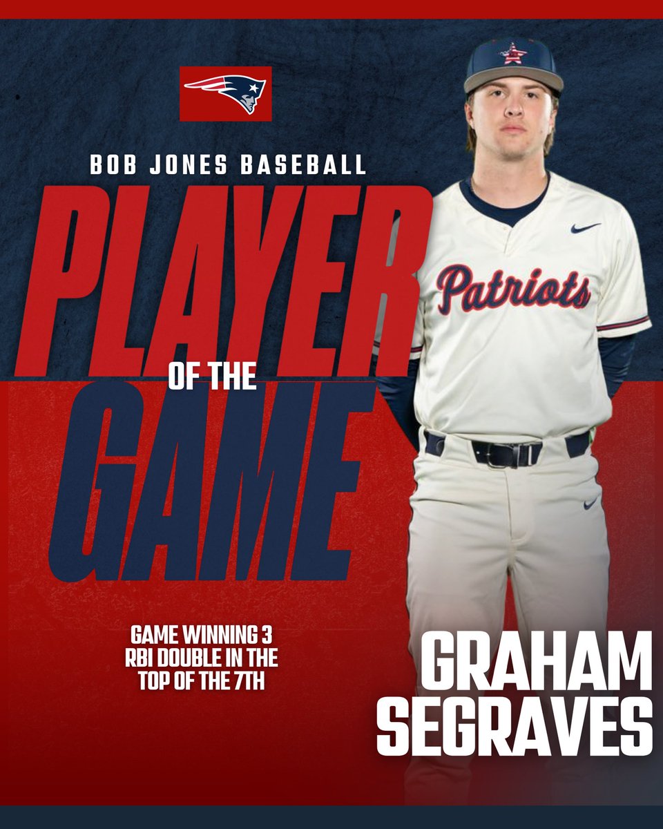 Bob Jones Baseball tweet media