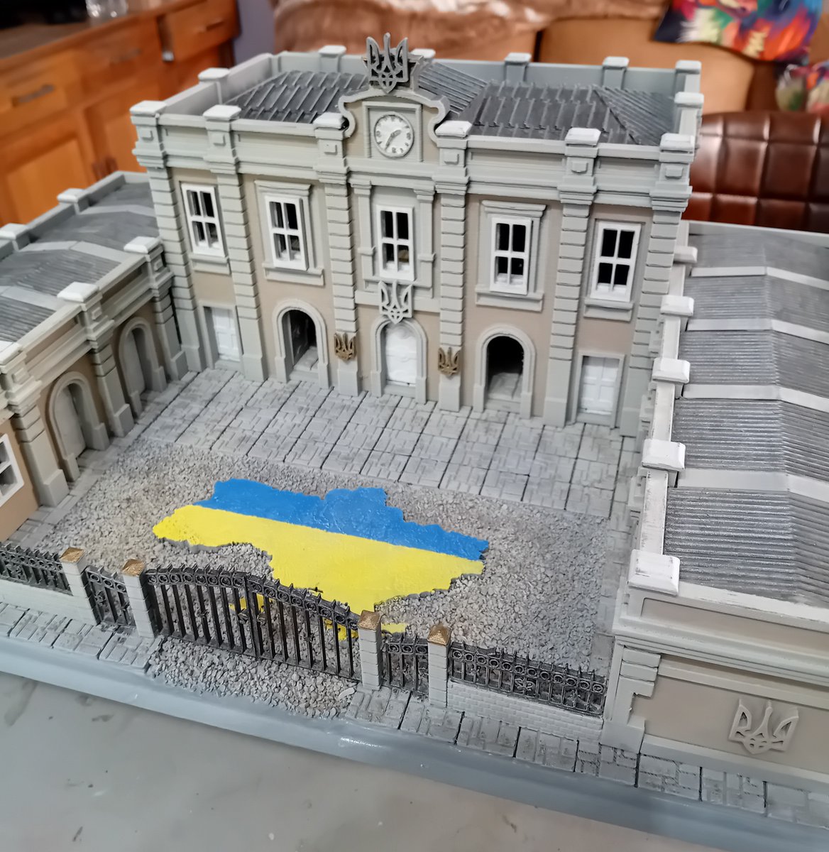 gareth_lane's tweet image. Modern Warfare - Ukraine Government Building 
#28mm #modernwarfare