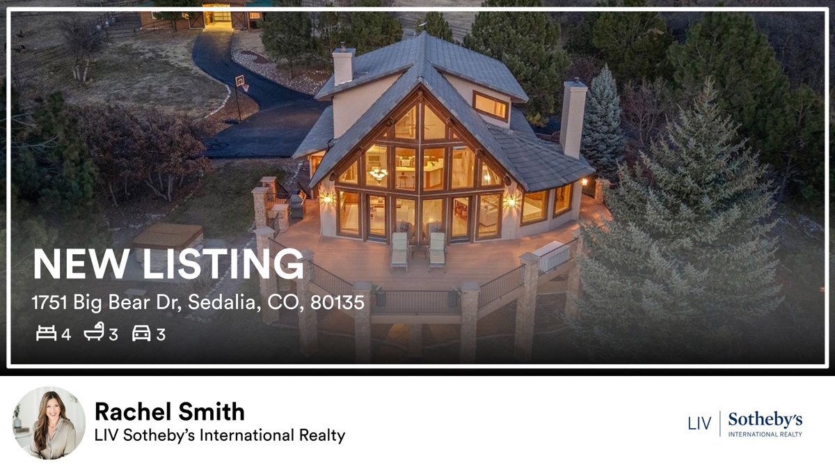 RachelSmithGGG's tweet photo. 🛌 4 🛀 3 🚘 3
📍 1751 Big Bear Dr, Sedalia, CO, 80135

My latest listing on RateMyAgent.
FA 100089621
https://t.co/wBbOg1WMMo

...
#ratemyagent #realestate https://t.co/lV2VAvPosh