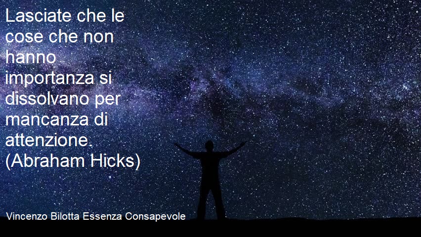 VinceBilotta's tweet photo. Lasciate che le cose che non hanno importanza si dissolvano per mancanza di attenzione. (Abraham Hicks) https://t.co/o8HDOV8jqg