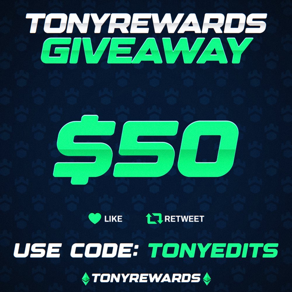 $50 Gamdom Giveaway

➡️Like RT &amp; follow <a href="/TonyRewards/">TonyRewards</a>
➡️Have a gamdom account under code: tonyedits
➡️Subscribe &amp; Leave a Like on Todays video! (show proof)

youtu.be/rRbWd-j939A?si…
Rolling sometime next week
