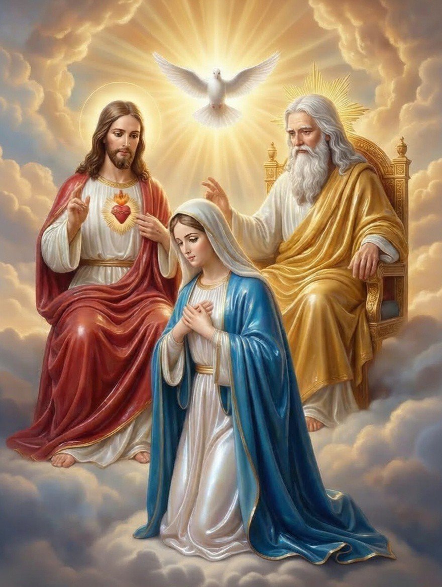 ¡Yo confío en el Padre, el Hijo, y el Espíritu Santo!🕯️❤️‍🔥🕊️

¡Santa María, Madre de Dios y Madre nuestra, ruega por nosotros!🕯️🌹🕊️