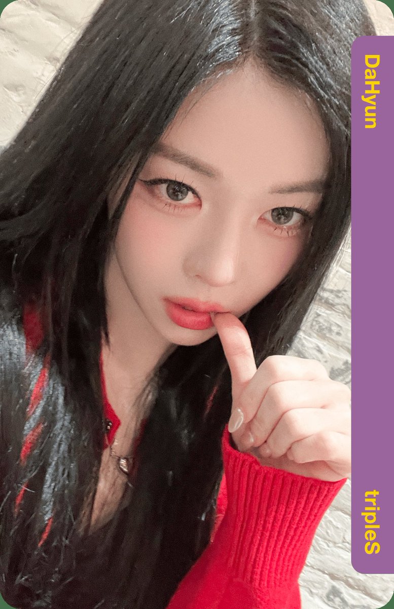 OBJEKT ¤ 27/02/2026

Nouvel objekt DCO de #Dahyun !

Dahyun  335Z• Binary02 • K-Monstar One-Day Store Manager Event Taipei 

#DaHyun #다현 #tripleS #트리플에스