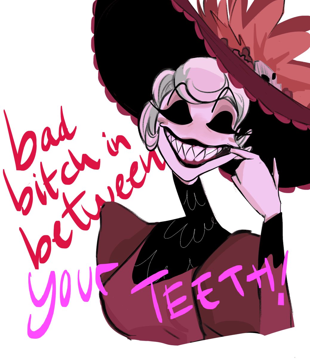 eat it up, eat it, eat it up! #rosie #hazbinhotelrosie