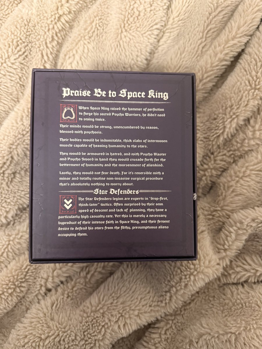 TheSpaceRandy's tweet photo. Just got this handsome boy in the mail he looks so good #spaceking https://t.co/gKH6Y4M0nD