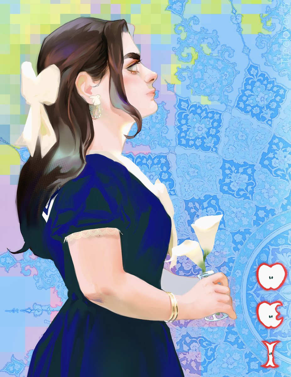 Drew my friend <a href="/zoutart/">zou🍓</a> 🍎