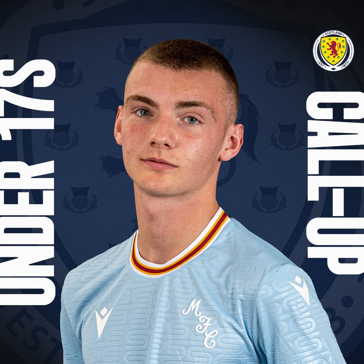 Aaron Thomson has been named in the latest Scotland Under 17 squad.

Well done, Aaron.
