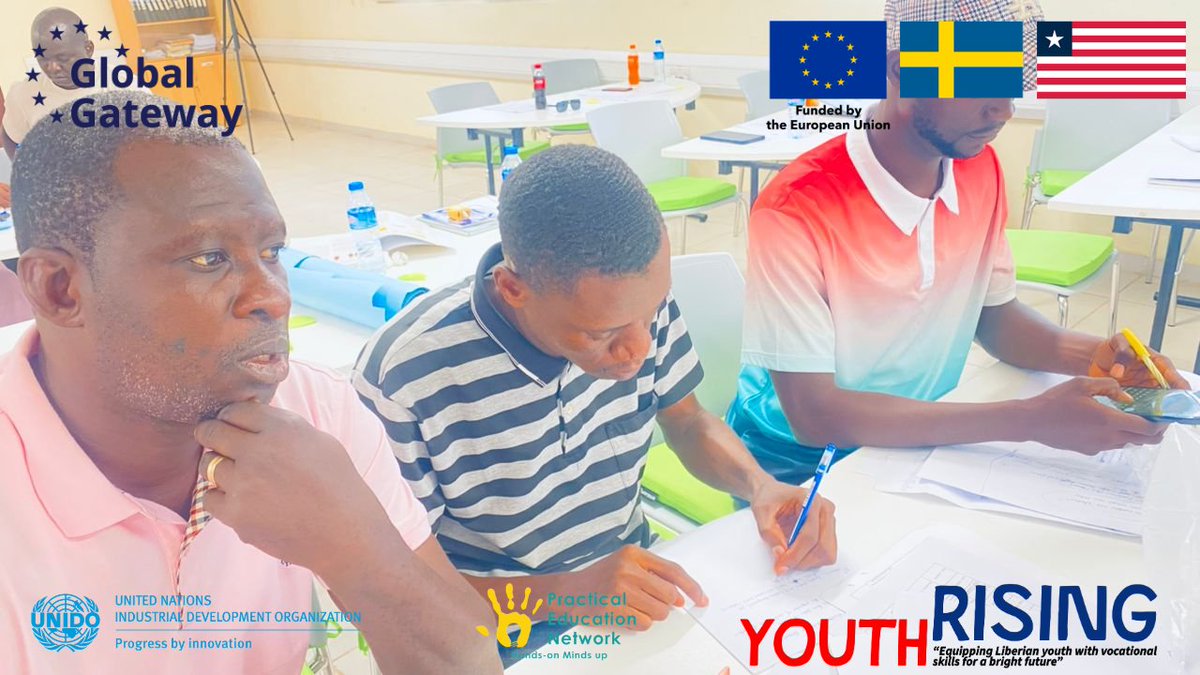 A major milestone for PEN! 
This week, we launched our Essentials of Hands-On Learning teacher training program in Liberia in partnership with <a href="/UNIDO/">UNIDO</a> Liberia.

We are proud of the partnerships pushing PEN's work forward!

#STEM #Education #Liberia #TeacherTraining