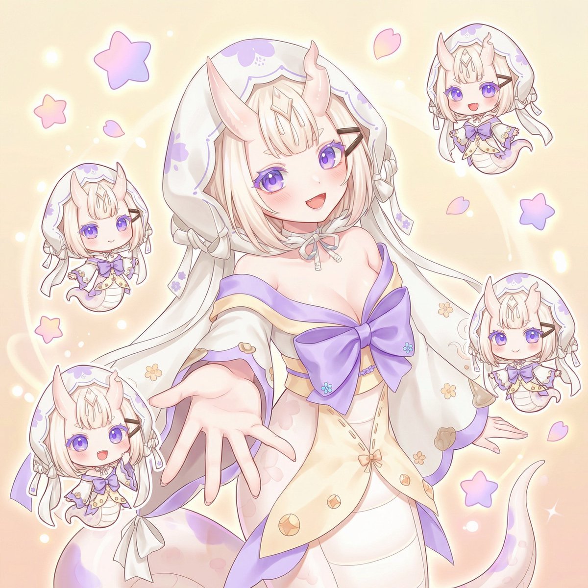 蛇ノ目 禰🌸圖奇全突發小蛇勢Vtuber🐍 異端研究所HRL𓂀零期生 tweet media