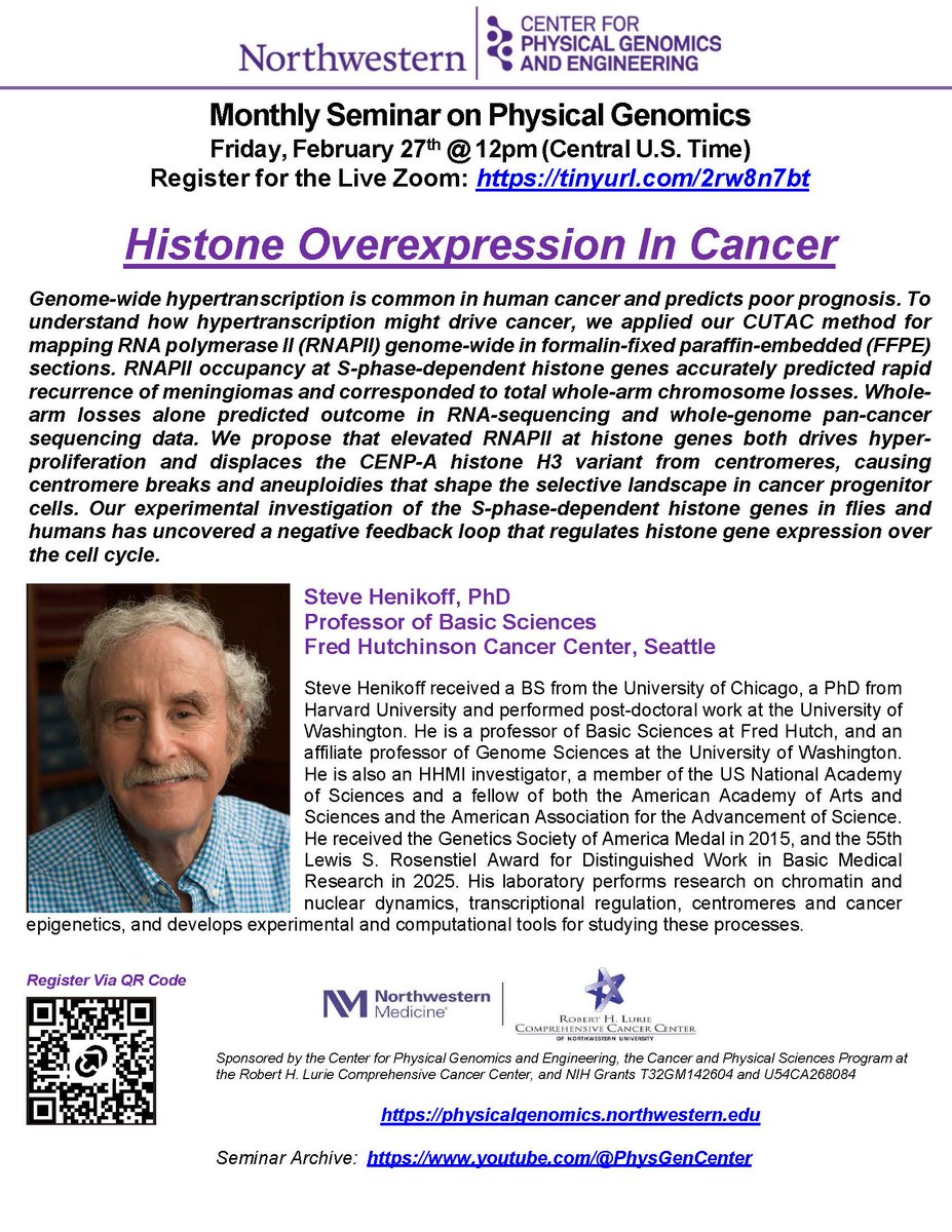 Center for Physical Genomics and Engineering tweet media