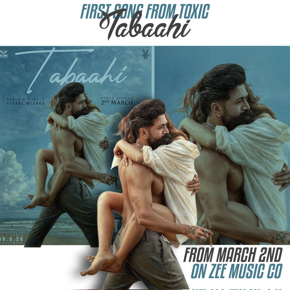 This song is about to take over every playlist 🥳❤️

<a href="/TheNameIsYash/">Yash</a> / <a href="/advani_kiara/">Kiara Advani</a>
#ToxicTheMovie #Tabaahi