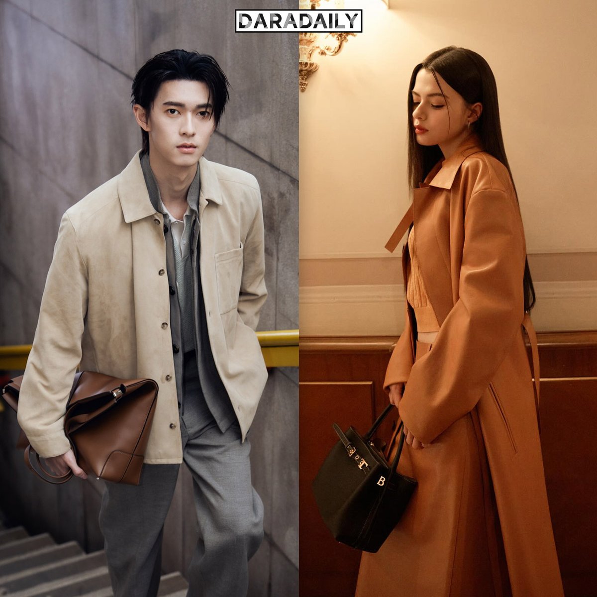 daradaily's tweet photo. 🥰🫶หล่อสวยไร้ที่ติ! “พูห์ กฤติน - เบ็คกี้ รีเบคก้า” ร่วมชมโชว์ Tods Fall/Winter 2026/2027 ณ เมืองมิลาน ประเทศอิตาลี 💐💫🪄
.
.

REBECCA AT MFW WITH TODS
POOH IN MFW2026

#พูห์กฤติน #เบ็คกี้รีเบคก้า #ppoohkt #MFW2026XPooh
#BeckyArmstrong #BeckyxTodsFW26 #daradaily #ดาราเดลี่ #ข่าวบันเทิง