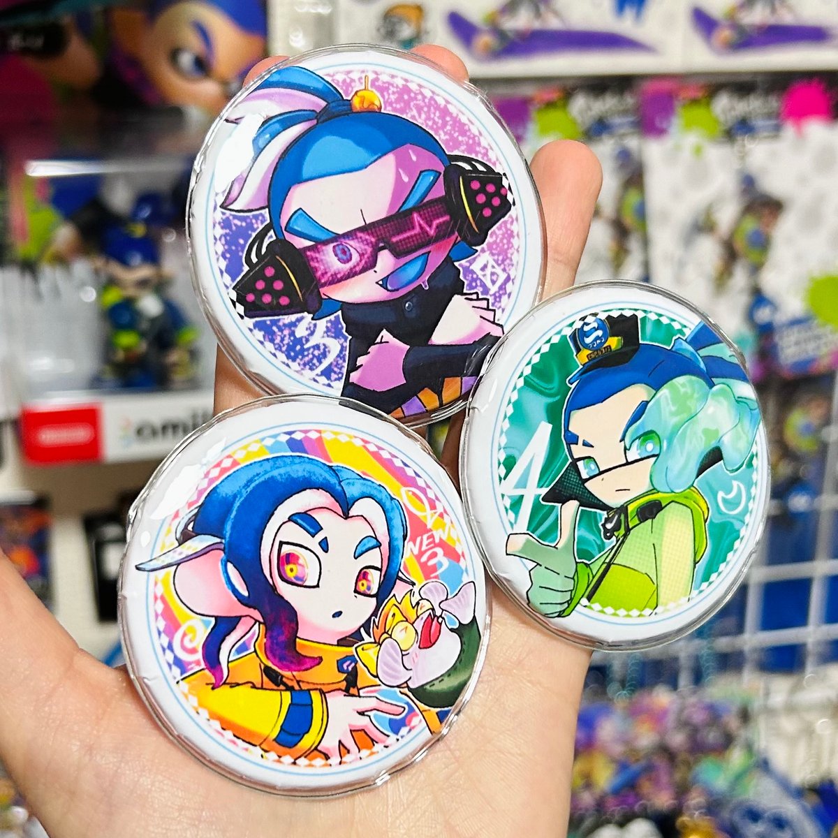 手作り缶バッチ今回もいい感じ！ できる限り生産して持っていきます