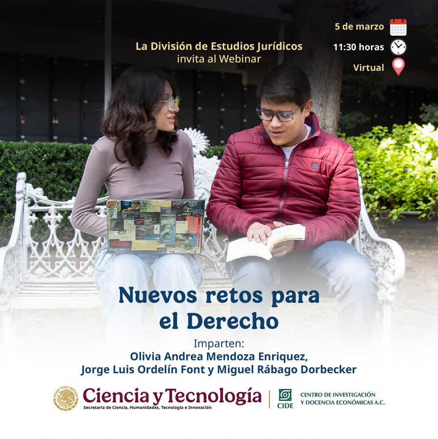 CIDE - DEJ Derecho en Acción tweet media