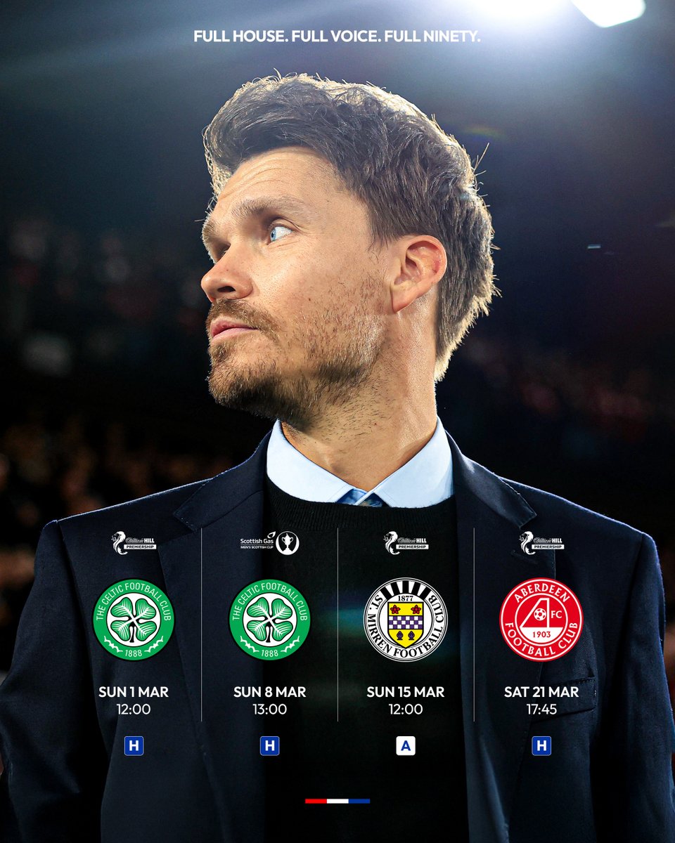 🔜 Our March Fixtures.