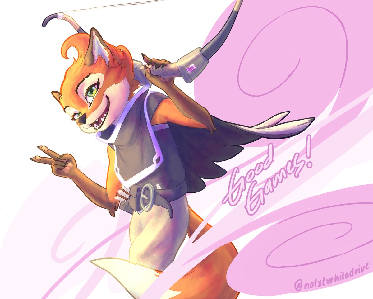 notxtwhiledrv's tweet photo. Quitting #RivalsofAether 2, drawing my main fleet as goodbye! Love the game but it really sucks for a casual. #furry #roa2 https://t.co/CZUL3WnZ8q