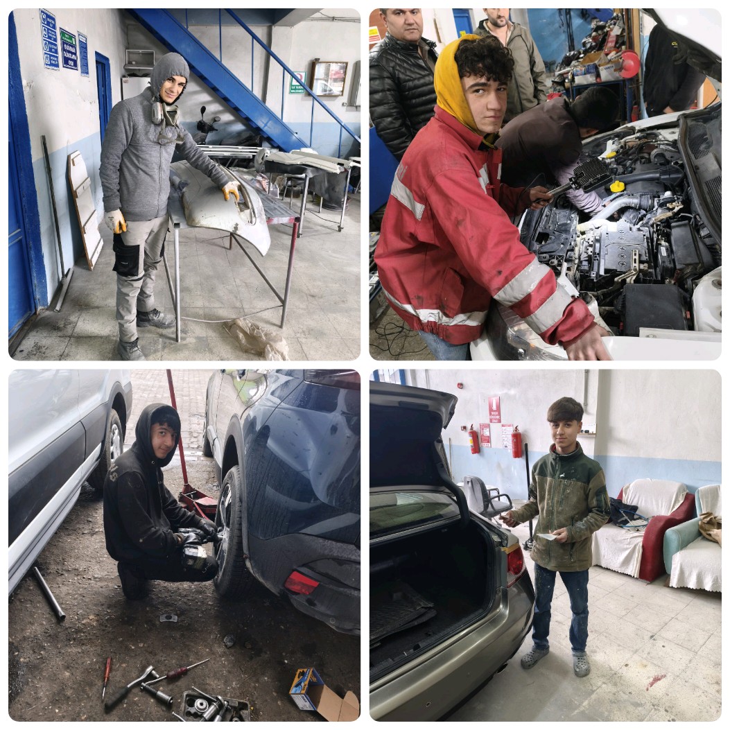 Yenilenebilir Enerji Teknolojileri Öğretmenimiz Bilal Öztürk öğrencilerimizi staj yaptıkları işletmelerde ziyaret ederek teknik gelişimlerini yerinde inceledi. Okul-işletme iş birliğine katkı sunan bu ziyaret için hocamıza teşekkür eder, öğrencilerimize başarılar dileriz.