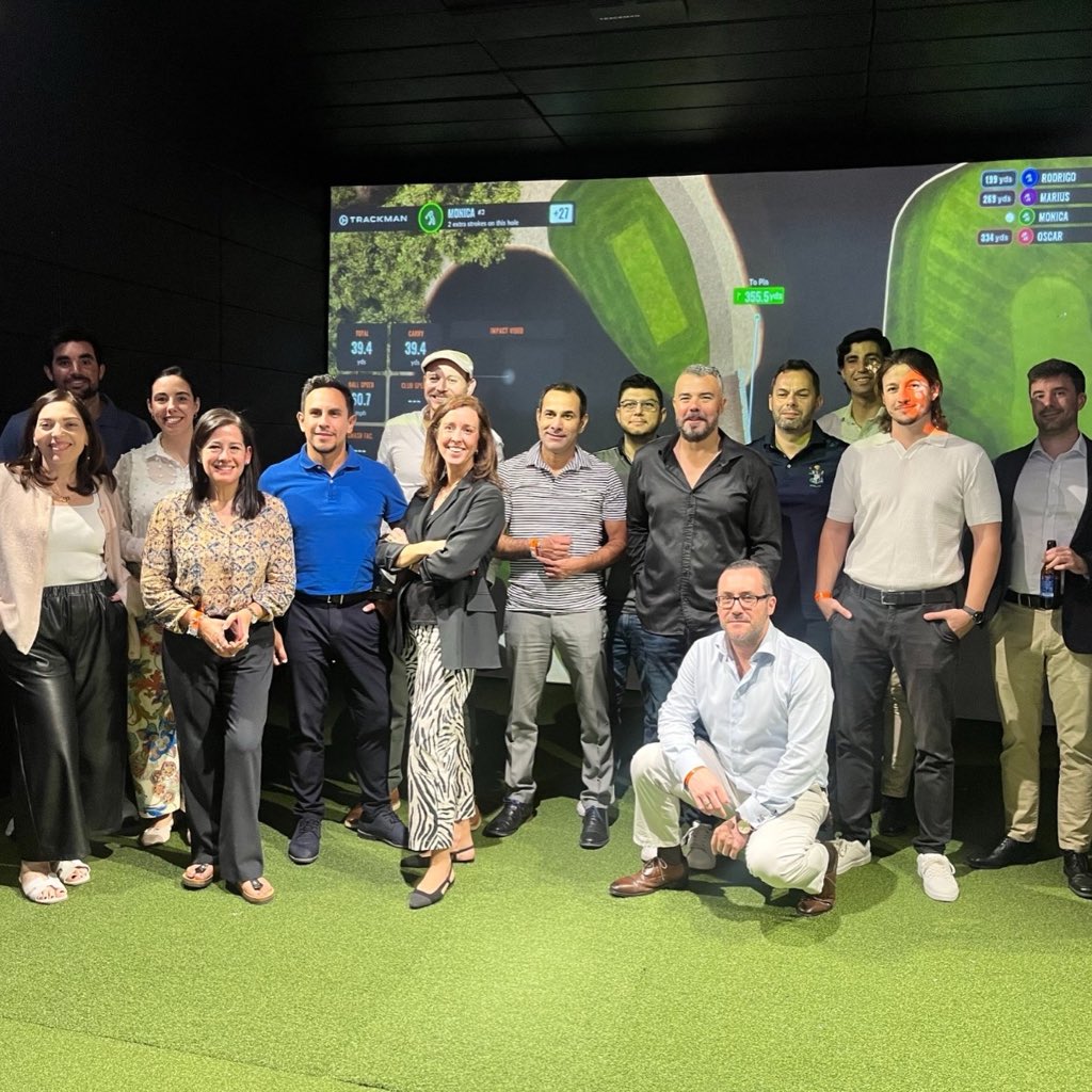 spanishbc's tweet photo. Recap of yesterday’s GAME ON! INTERCOUNCIL AFTERWORK &amp; NETWORKING at @fiveirongolf with the Peruvian Business Council and the Mexican Business Council in the UAE communities 🇪🇸🤝🇵🇪🤝🇲🇽

#BusinessNetworking #UAEBusiness #GolfNetworking @vivirendubai https://t.co/6Z6YwjATWG