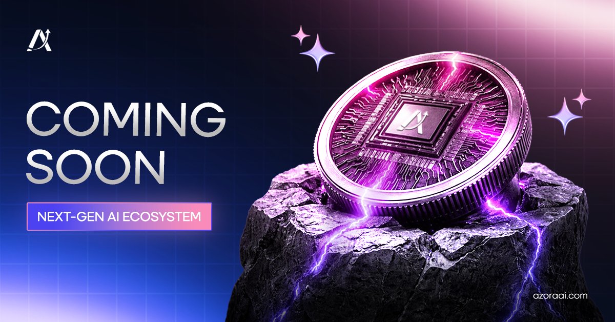 TheAzoraAI's tweet photo. Something powerful is coming. ⚡
We’re building a next-gen AI ecosystem for institutional-grade analytics & real-time security. 🧠⛓️
The Intelligence Behind the Chain. 🌐
Stay tuned. 🚀
#AzoraAI #Web3 #AI #Blockchain #CyberSecurity #theIntelligencebehindthecjain https://t.co/rwhqGIFbfO