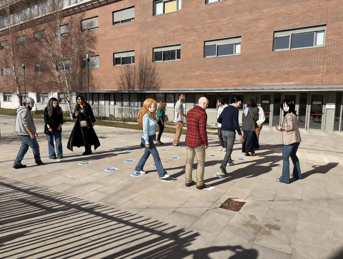 arcipreste2009's tweet photo. Un grupo de docentes de #Avila descubrieron actividades desenchufadas al ritmo de Alessandro Bogliolo y una adaptación de su CodyColor. Actividad directa al mapa.
#EUCodeWeek #ComputationalThinking #UnpluggedCoding #CodingForAll #TeacherResources #DigitalSkills #Education https://t.co/2RqFp96Hmt
