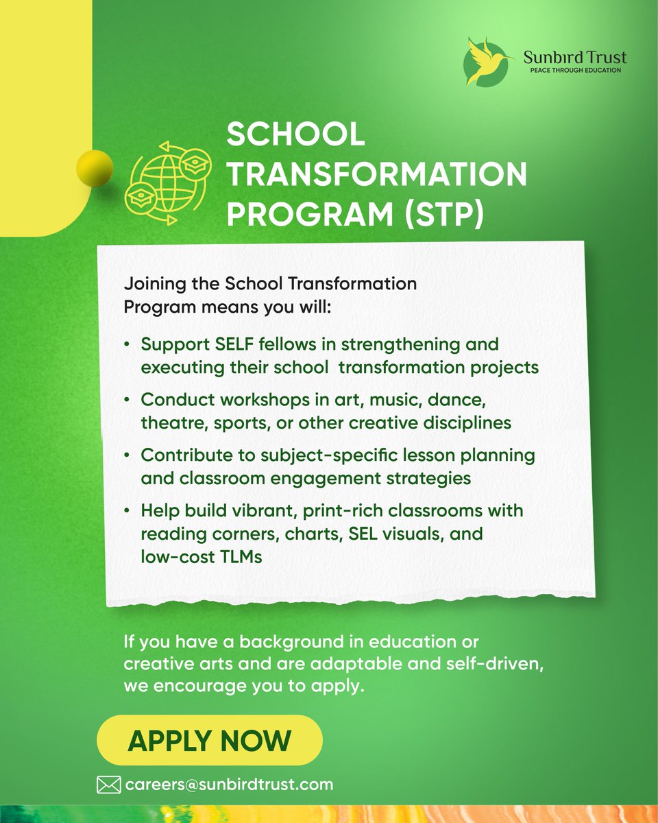 Sunbird Trust tweet media