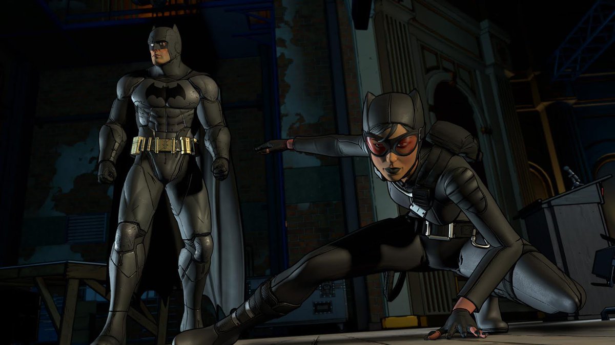 Catwomanlouvre's tweet photo. The Bat and the Cat in video games 🦇🐈‍⬛ https://t.co/PWGInSuCfC