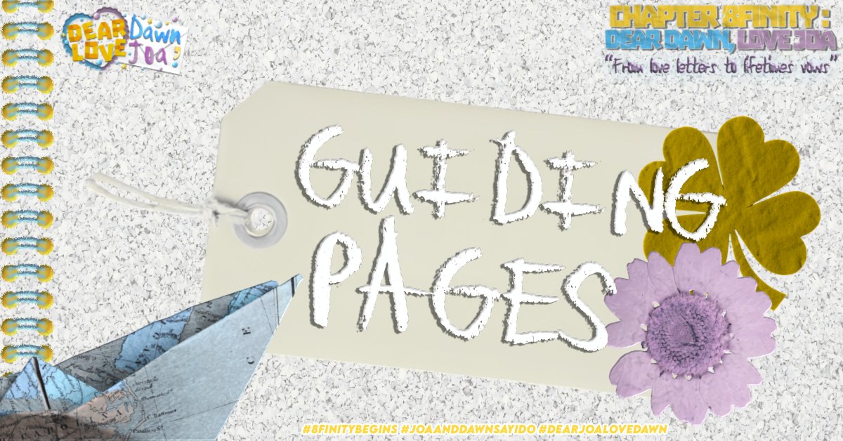 Chapter 8finity: Dear Dawn, Love Joa tweet media