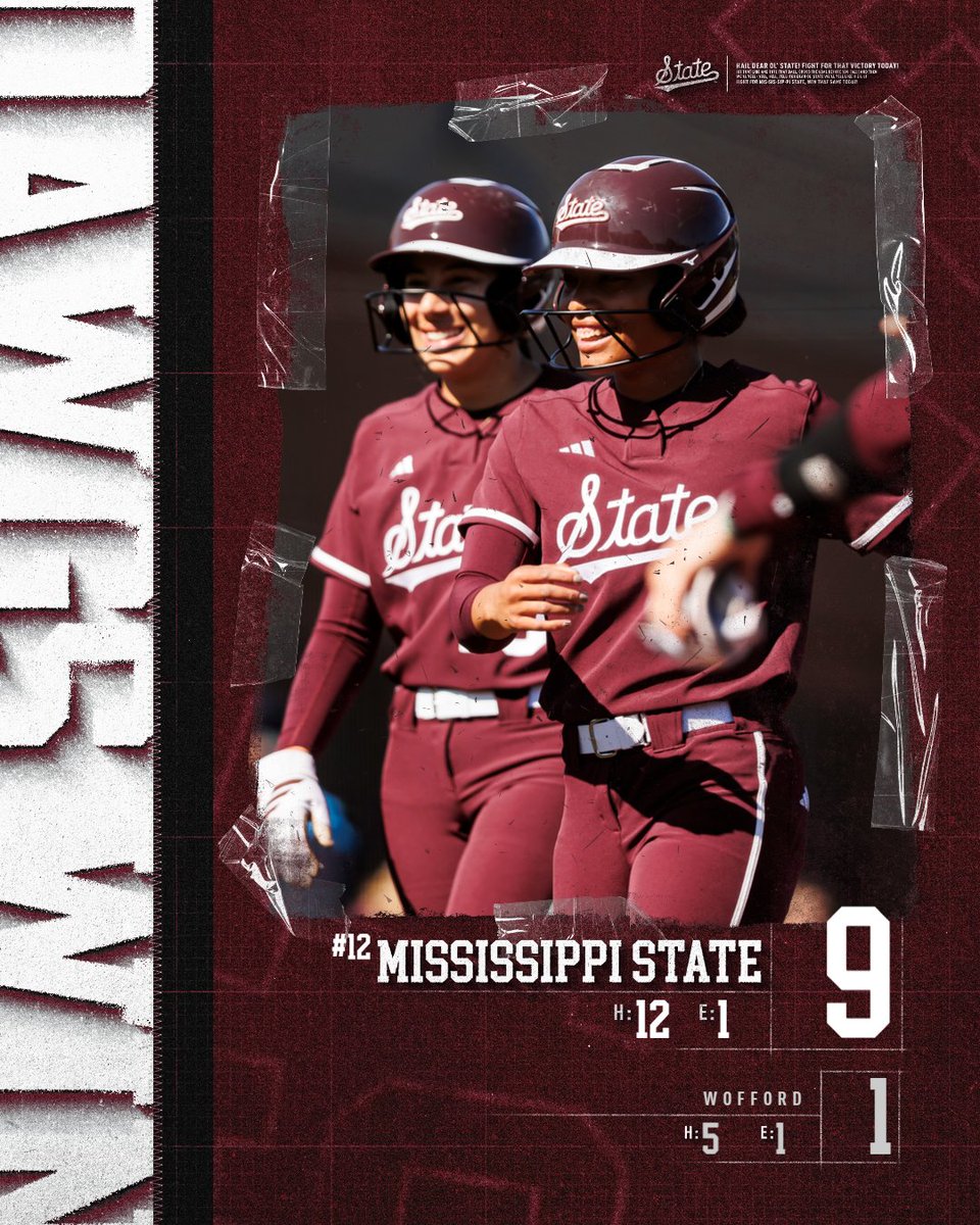 Mississippi State Softball tweet media