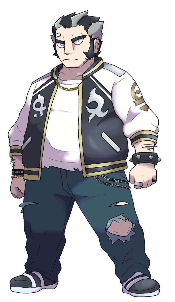 Slightly younger Philippe, back when he was a street punk and before ...