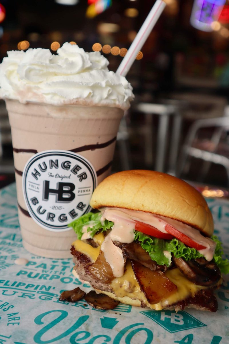 Burger and shake lovers...come on down! 🍔❤️