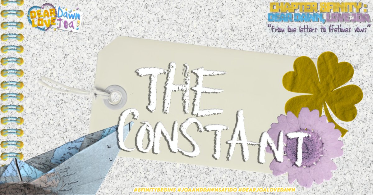 Chapter 8finity: Dear Dawn, Love Joa tweet media