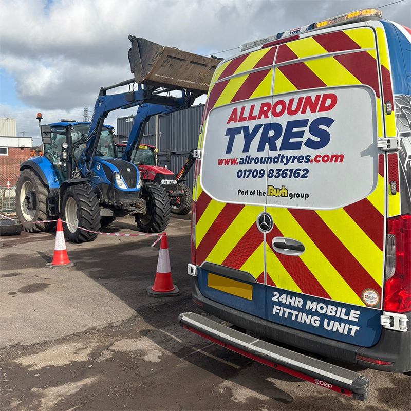 Allround Tyres fitted a set of #TDR650 #AscensoTyres to this Barnsley Council #NewHolland tractor. These tyres are very popular with our #BushTyres Agricultural customers. Learn why at: ascensotyres.co.uk #neverstoprising