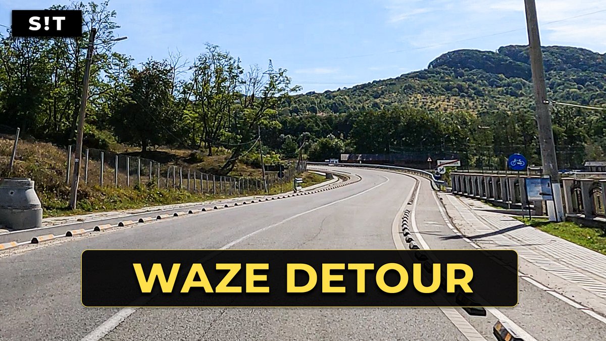 StefanInTraffic's tweet photo. New DN7 drive is live 🚗
Waze detour through DJ703 with mountain roads and A1 construction views
🔗 https://t.co/H7WbhfycdA
#dn7 #romania https://t.co/pYGkfyfK6Q