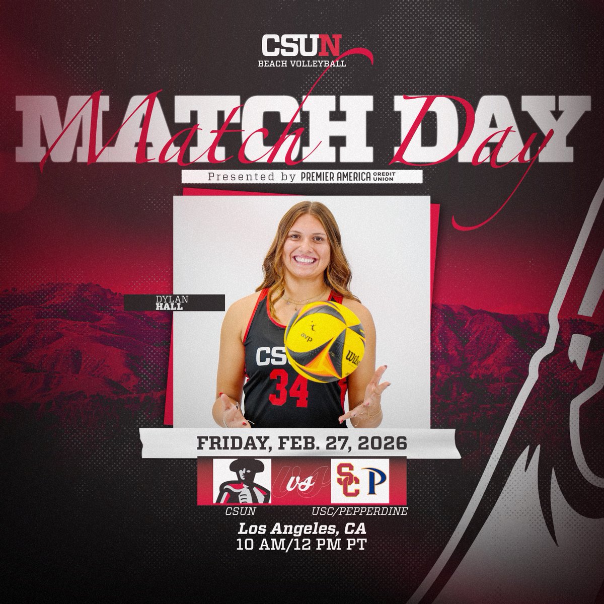 CSUN Beach Volleyball tweet media