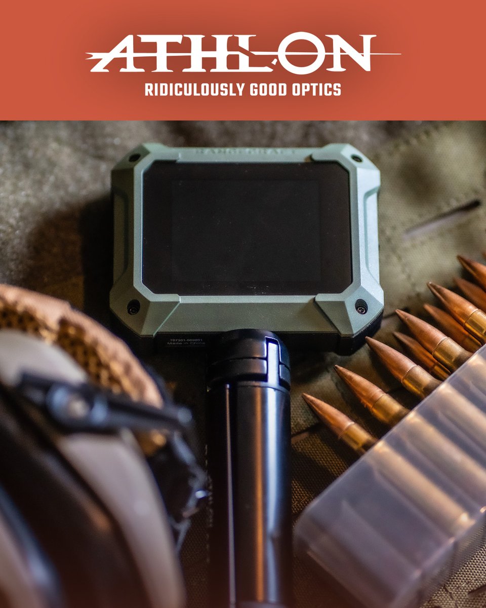 grabagun's tweet photo. Chronograph without compromise. 📊

Radar tracking, fast setup, and precision velocity data. @athlonoptics are built for serious shooters.

[https://t.co/KGjctMUTOb] https://t.co/ArWU32Oo3P