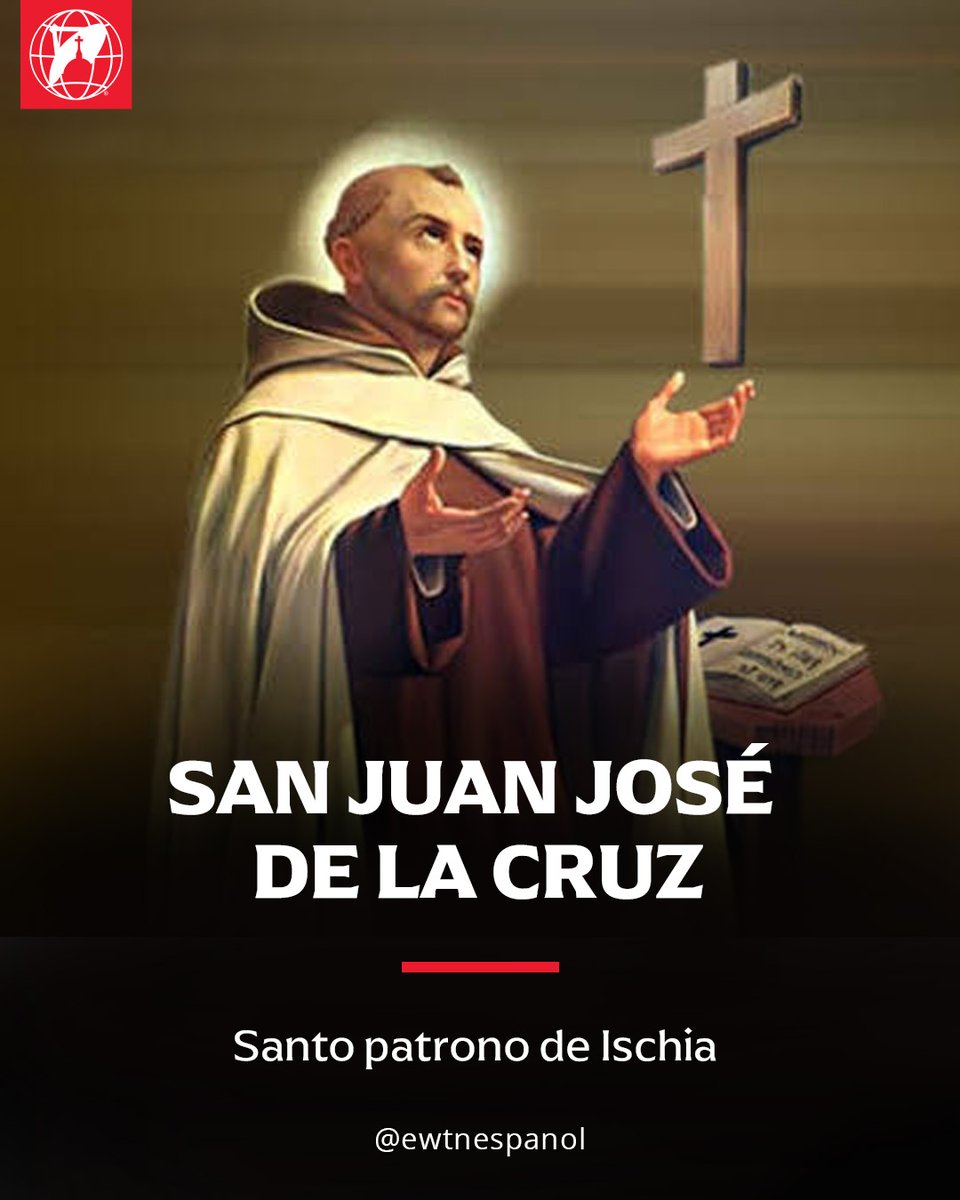 5 DE MARZO | Juan José de la Cruz fue un santo italiano, nacido en la isla de Ischia con el nombre Carlo Gaetano Calosirto. Juan José entró en la Orden Franciscana en Nápoles a la edad de 16 años donde comenzó a ser reconocido por su austeridad y del don de milagros.
En 1674 fue