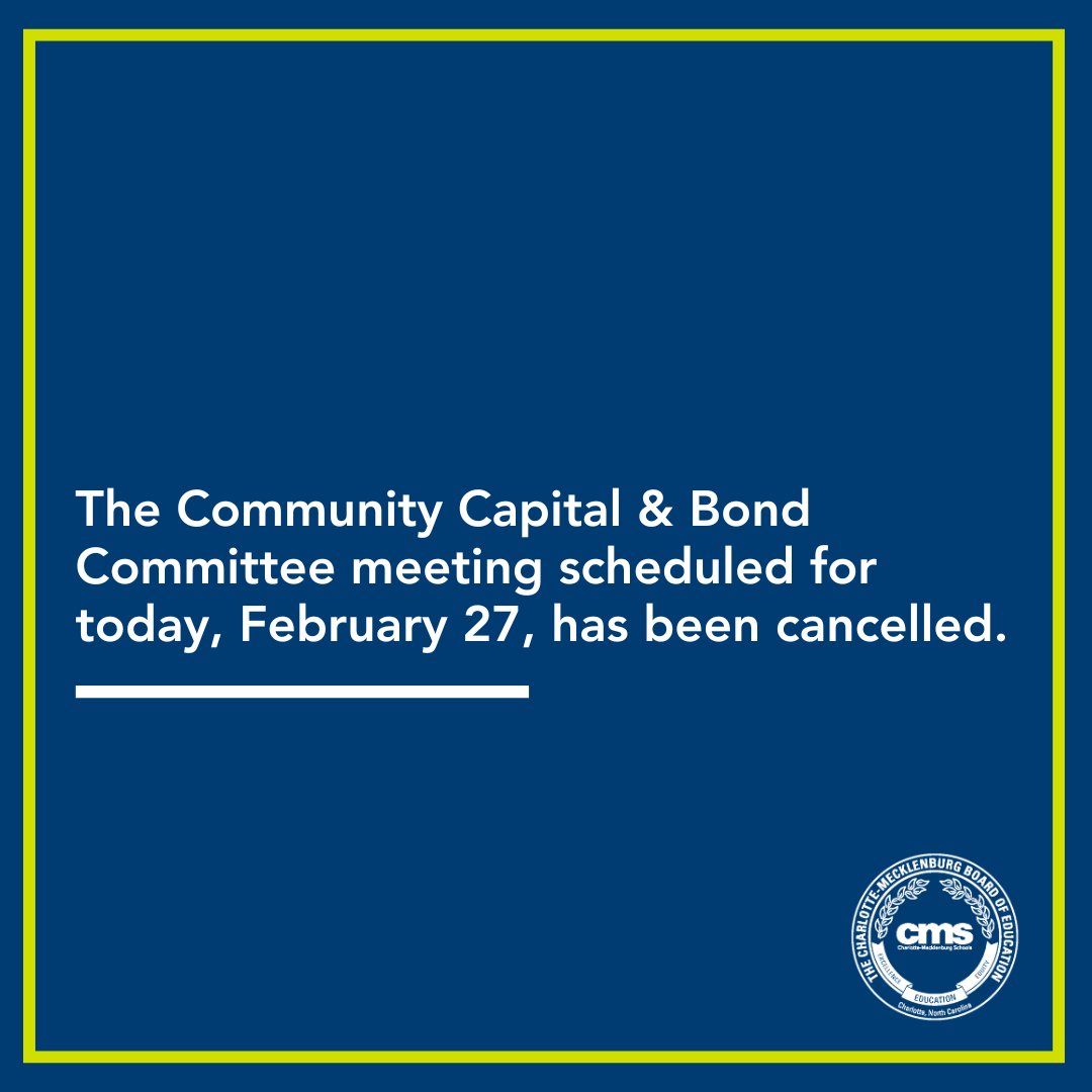 CMS Board of Education tweet media