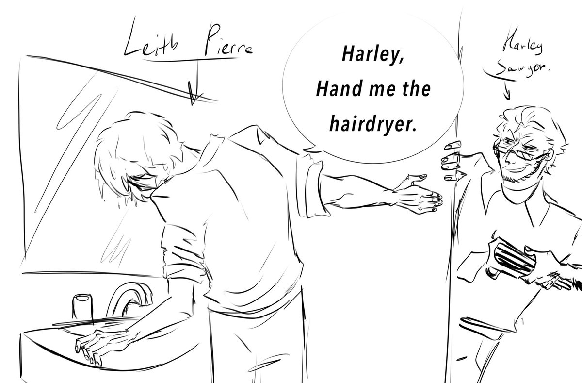 Is this the Harleith yall talkin about.
Old art repost.
#PoppyPlaytimefanart #poppyplaytime #LeithPierre #harleysawyer