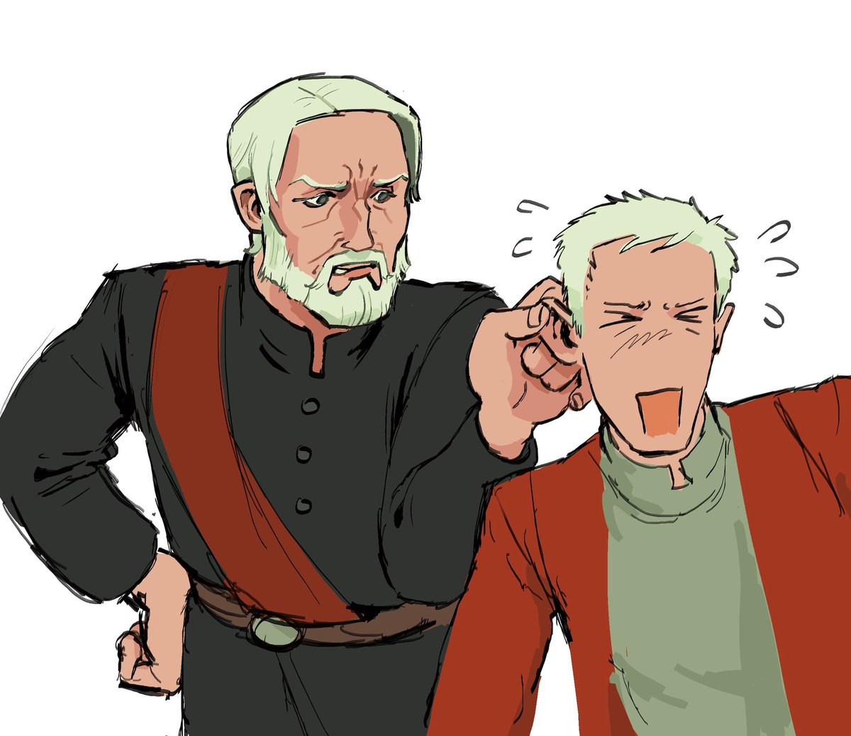 Maekar and Aerion for like the whole series
#AKOTSK #MaekarTargaryen #Aerionbrightflame #AKnightOfTheSevenKingdoms