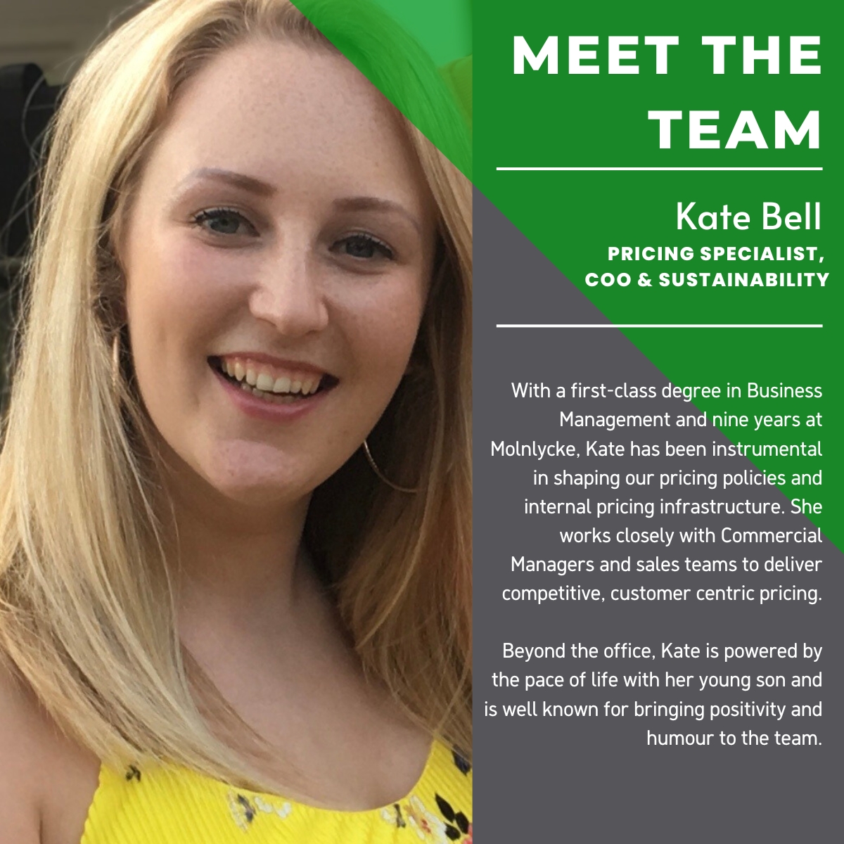 molnlyckeUK's tweet image. #MeetTheTeam #PricingSpecialist #TeamSpotlight #BehindTheScenes #CustomerExperience #BusinessManagement #CareerGrowth #EMEA #WorkplaceCulture #Molnlycke #ORS