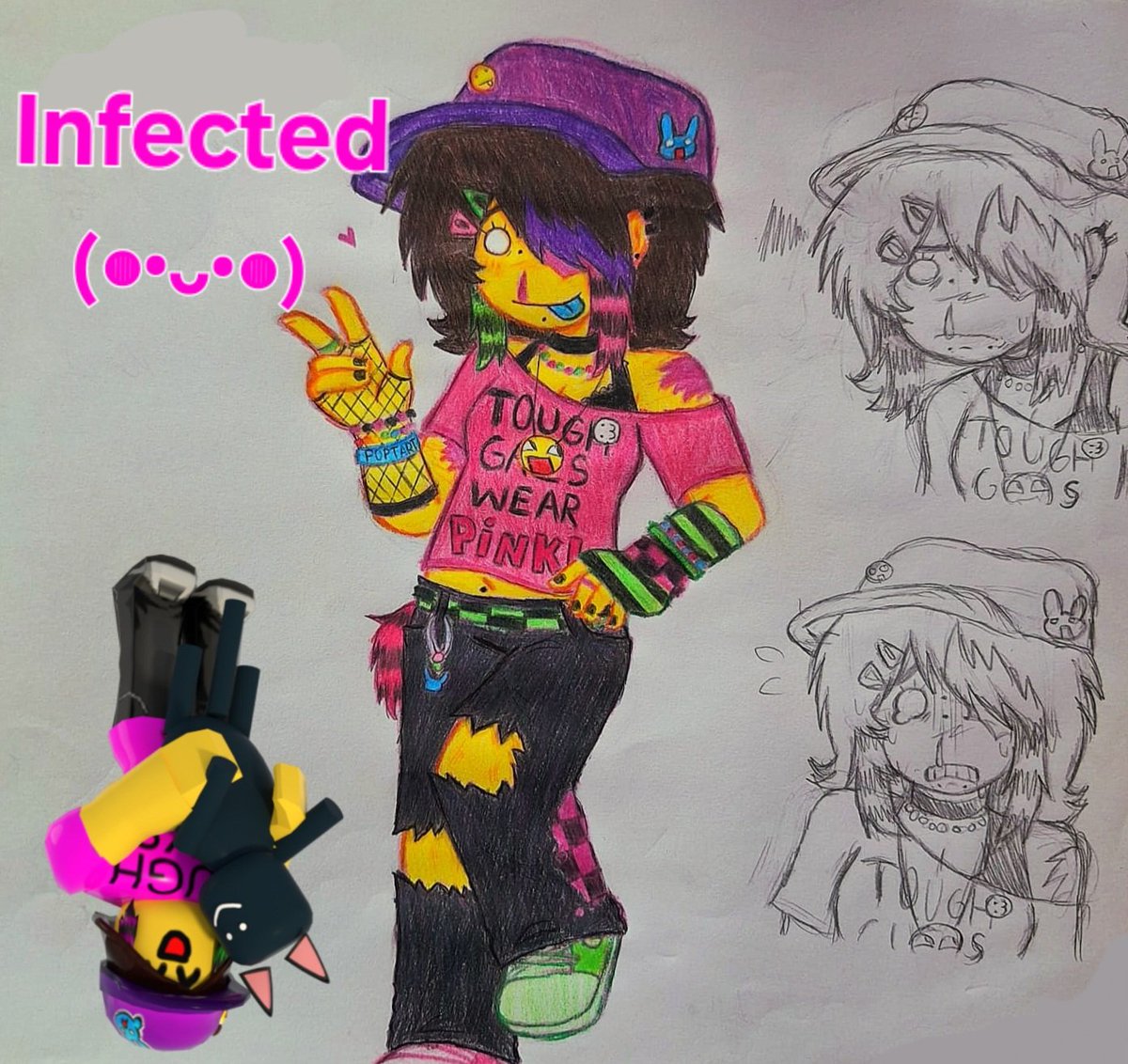 M4riiii0_0's tweet photo. dude stop handstanding on my drawing 
#Regretevator #Regretevatorart #infected https://t.co/ksITnGcuyr