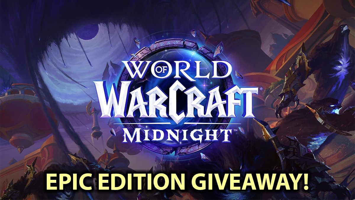 To celebrate the launch #Midnight early access, I'm giving away a copy of Midnight Epic Edition, courtesy of <a href="/Warcraft/">World of Warcraft</a>!🎉

To enter:

✅ Follow <a href="/_CaptainRichard/">Captain Richard 🚀</a>
💖 Like This Post
🔁 Repost This Post

That's it! One winner drawn Sunday. Good luck! 🤞

#WorldofWarcraft #WoW_Partner