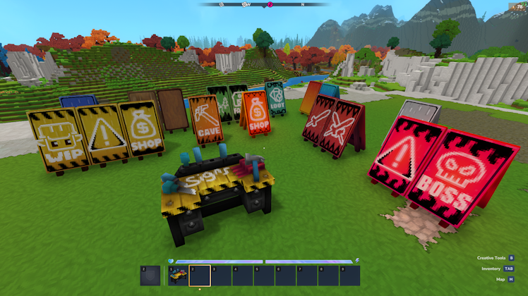 PatoRey222's tweet photo. I made a new #Hytale mod!
This mod adds lots of new colorful signs that you can craft, including the original WIP sign! You'll need to make the new Signs Workbench and with just a few materials, you'll be able to craft multiple colorful signs.
https://t.co/wTENh5FWRY https://t.co/Paanfgbs34